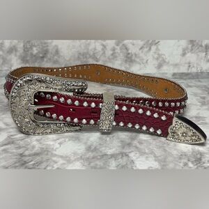 Blazin Roxx Women’s Rhinestone Bling Cowgirl Country Western Rodeo Belt